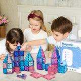 Bopeep Kids Magnetic Tiles Blocks - Close-Up Angle