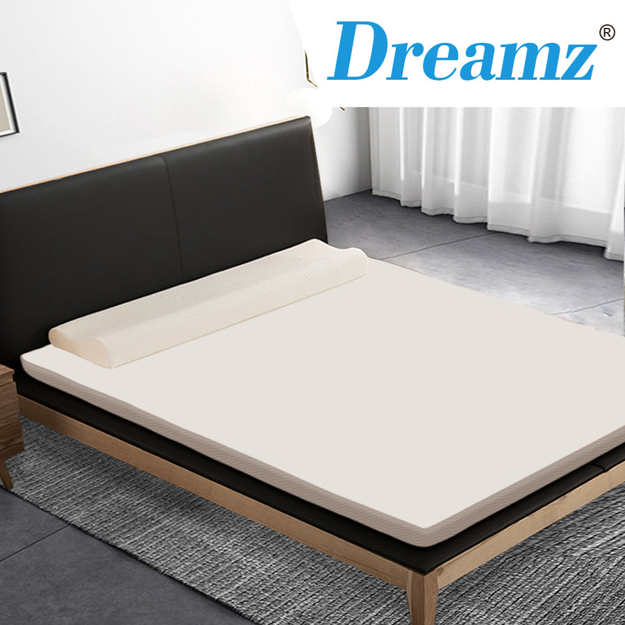 DreamZ 7cm Memory Foam Bed Mattress Queen-2018816834312212487