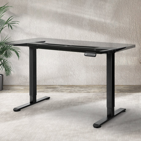 Levede Motorised Standing Desk Frame Black Dual Motor-2018816931775254535