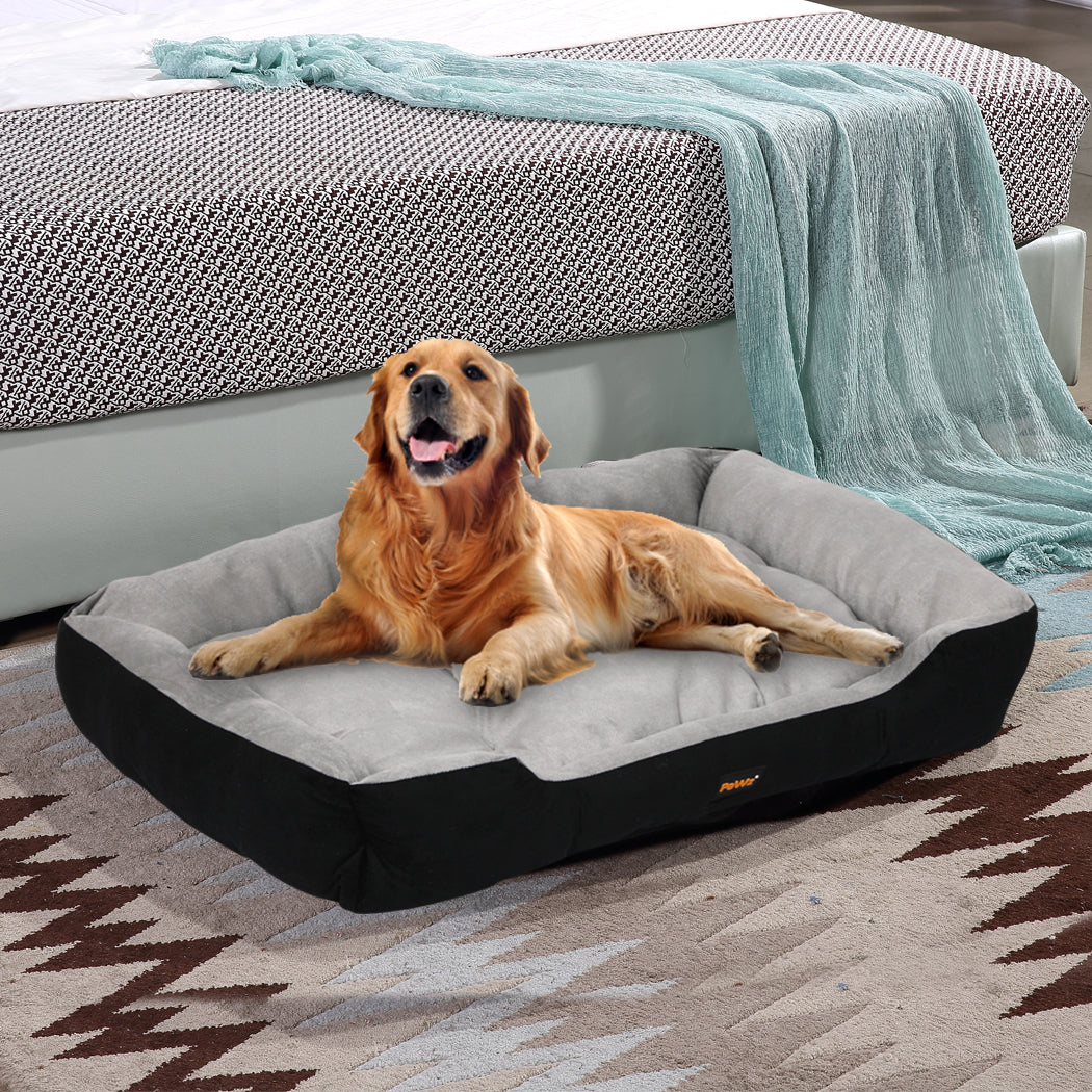 PaWz Pet Bed Dog Beds Bedding Mattress XL Black X-Large-2006733120551915527