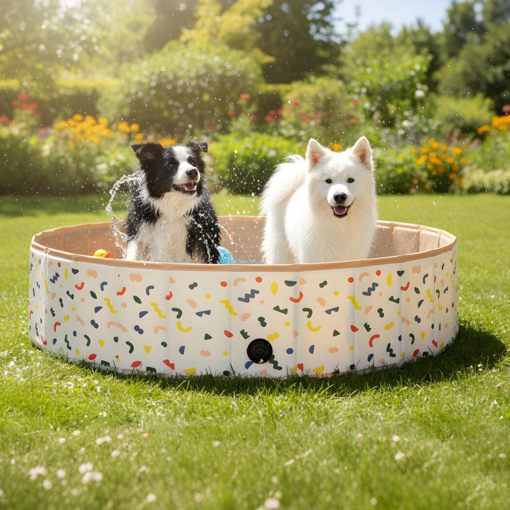 Pawz Dog Swimming Pool Foldable Pet Bath Portable 120cm-2011971115517349895