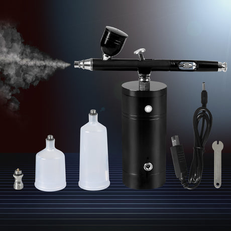 Traderight Airbrush Kit Compressor Cordless-2006733184540217351
