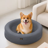 Pawz Pet Orthopedic Calming Bed Memory Foam Dog Sofa - Close-Up Angle