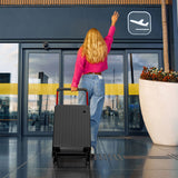 Slimbridge 20" Luggage Wide Handle TSA Lock Grey-2018816798803234823