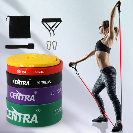 Centra Set of 5 Heavy Duty Resistance Bands-2018816785310158854