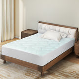 Dreamz Mattress Topper Pillowtop Cover King Single - Close-Up Angle