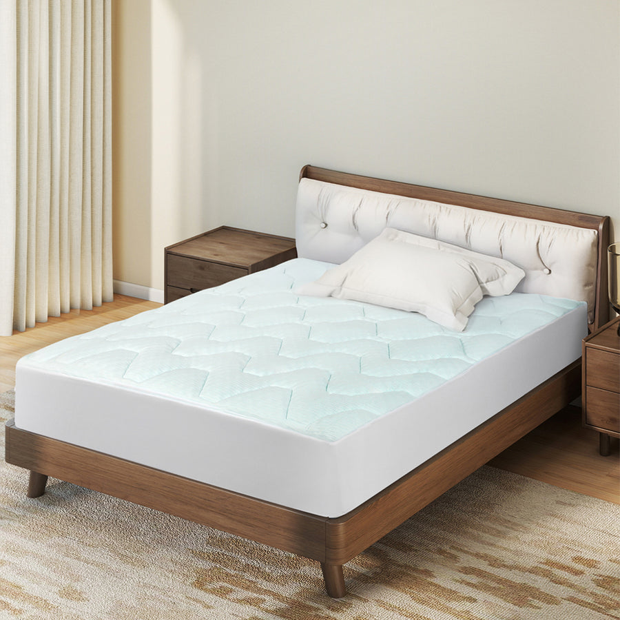 Dreamz Mattress Topper Pillowtop Cover King Single-2006733413448552455