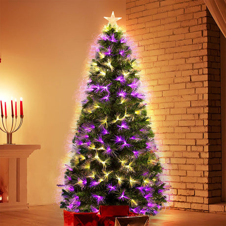 SANTACO Christmas Tree Fibre Optic 1.8M-1954802397847097351