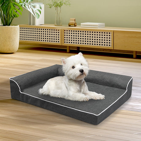 Pawz Orthopedic Dog Bed M Grey-2018816757749387271