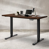 Levede Motorised Standing Desk Adjustable 120cm Walnut 800x 1.5MM-2006733290647719943