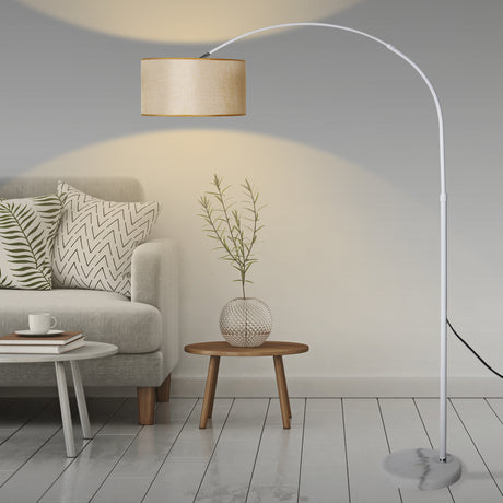EMITTO Modern LED Floor Lamp Reading Beige-2018816834664534023