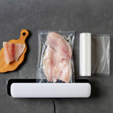 TOQUE 4 Rolls Vacuum Food Sealer Seal Large - Close-Up Angle