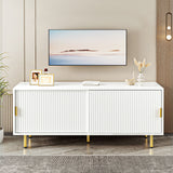 Levede 120cm TV Cabinet Entertainment Unit - Close-Up Angle