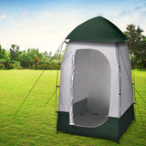 Mountview Camping Shower Tent Toilet - Close-Up Angle