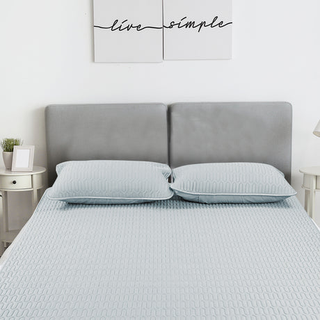 DreamZ Latex Cooling Bed Sheet Set Fitted 3PCS King-2006733219352940551