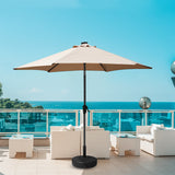 Centra Outdoor Umbrella Base Stand - Close-Up Angle
