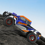 Centra RC Car 1:8 4WD Off-Road Racing Blue - Close-Up Angle