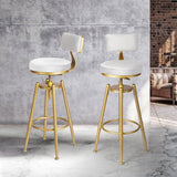 Levede 1x Bar Stools Kitchen Stool Chair - Close-Up Angle