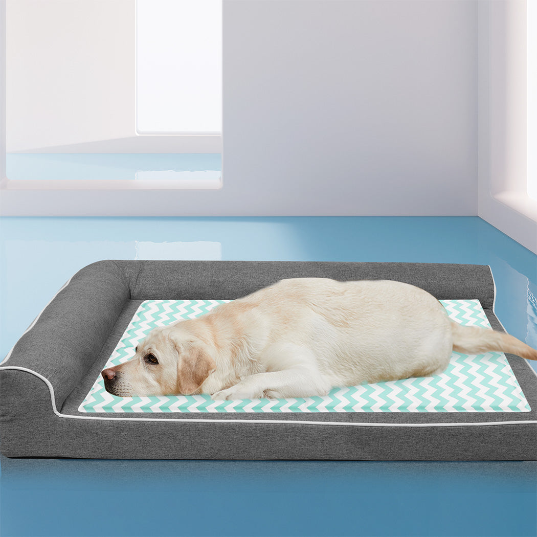 Pawz Pet Cooling Mat XL Green-2006732885196935175