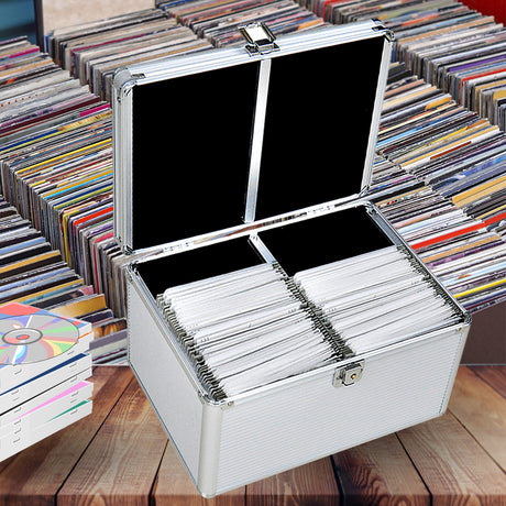 240 Discs Aluminium CD DVD Cases Bluray-2006733034870673414