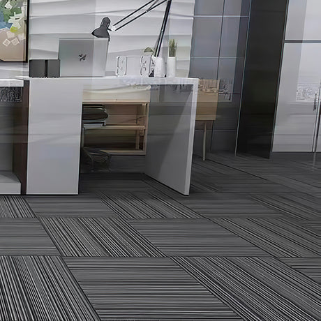 Marlow 20x Carpet Tiles 5m2 Box Heavy Black-2018816860090404870