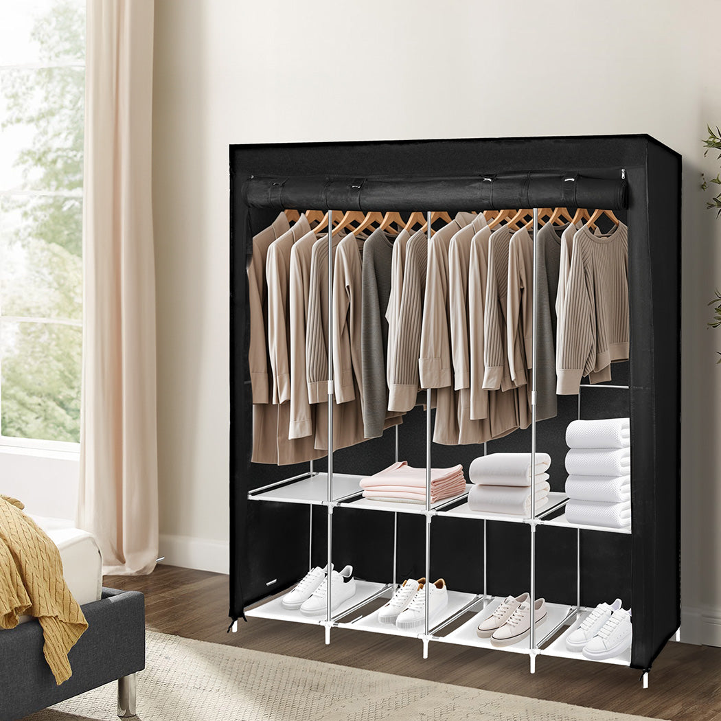 Levede Portable Closet Wardrobe Organizers 166CM-1954802471075450888
