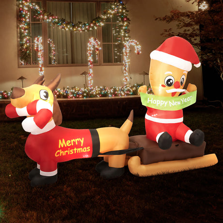 Santaco Christmas Inflatable 2.1M Xmas-2006733315347976199