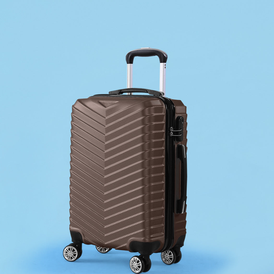 Slimbridge 28" Luggage Suitcase Travel Coffee 28 inch-2018816687624818695