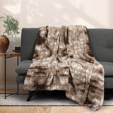 Dreamz Luxury Tie-dyed Blanket Brown 127cm x 152cm-2018816655479672838