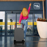 Slimbridge 26" Luggage Wide Handle Hard Case Grey-2018816837244030983