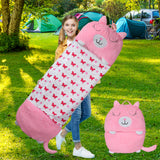 Mountview Sleeping Bag Child Pillow Medium - Close-Up Angle