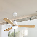 Spector Ceiling Fan 52'' DC Motor Wood Natural-2018816905871233031