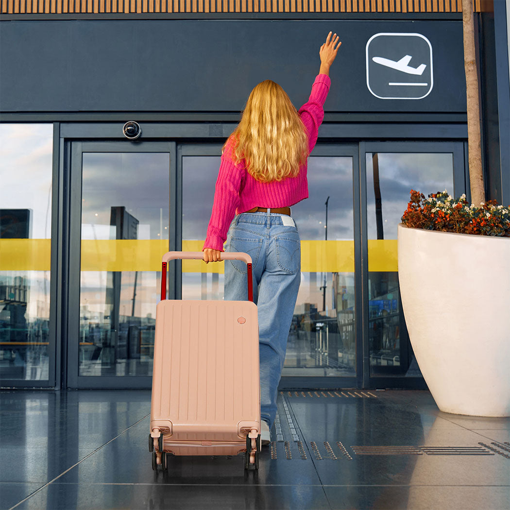 Slimbridge 20" Luggage Wide Handle TSA Lock Pink-2018816798979395591