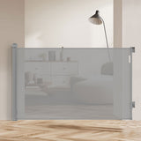 BoPeep Retractable Baby Safety Gates 300cm Grey 300 cm - Close-Up Angle