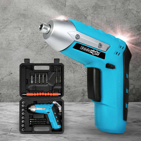 Traderight 4V Cordless Screwdriver 1300mAh 210rpm Speed-1960920172344774663