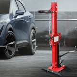 Manan 3T Hydraulic Auto Coil Strut Spring Compressor - Close-Up Angle