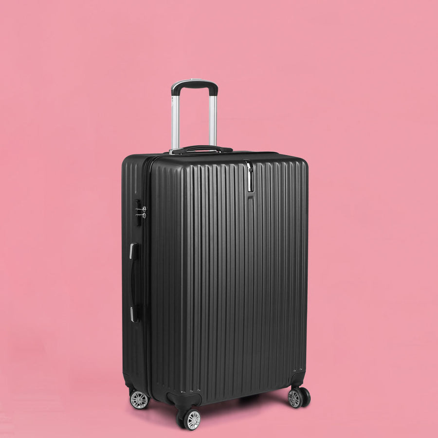 Slimbridge 24" Inch Luggage Suitcase Black 24 inch-2006733062662131719