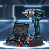 Traderight Cordless Impact Wrench 900N.m 4.0Ah Battery - Close-Up Angle