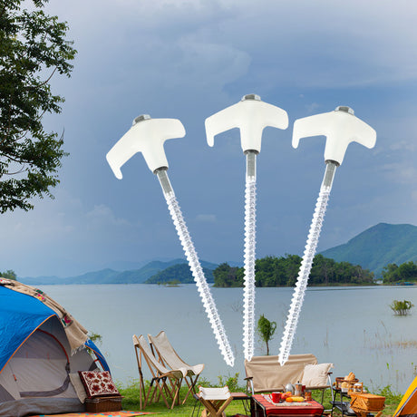 Mountview 15x Tent Pegs Heavy Duty Steel-1954802655008264199