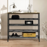 Levede 5-Tier Shoe Rack Storage Cabinet 100cm Wide-2018816890541051910