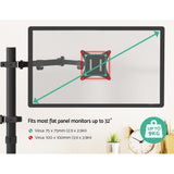 Artiss Monitor Arm Desk Mount Laptop Tray - 45-Degree Angle