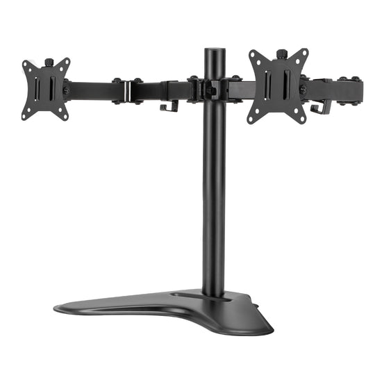 Artiss Dual Adjustable Monitor Arm Stand - Black