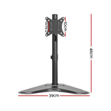 Artiss Monitor Arm Desk Mount Screen Holder - Front View
