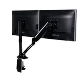 Artiss Monitor Arm Gas Spring Dual Desk Mount Screen Holder - Top-Down View