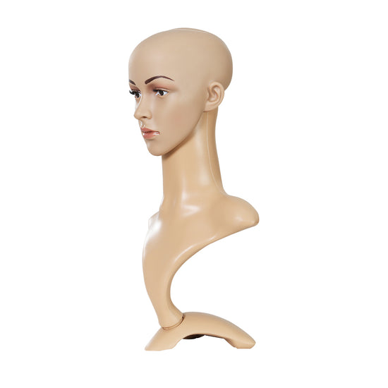 Professional Display Mannequin Head for Wigs, Hats, and Accessories  Embellir Shop Model