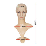 Professional Display Mannequin Head for Wigs, Hats, and Accessories – Embellir Shop Model - Front View