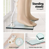 186cm Tall Full Body Male Mannequin - Skin Coloured - Rear View