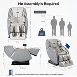 Livemor 4D Massage Chair Electric Recliner Home Massager Gary - Extra Image