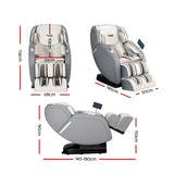 Livemor 4D Massage Chair Electric Recliner Home Massager Gary - Front View