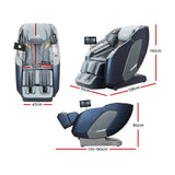 Livemor 4D Massage Chair Electric Recliner Double Core Mechanism Massager Melisa - Front View